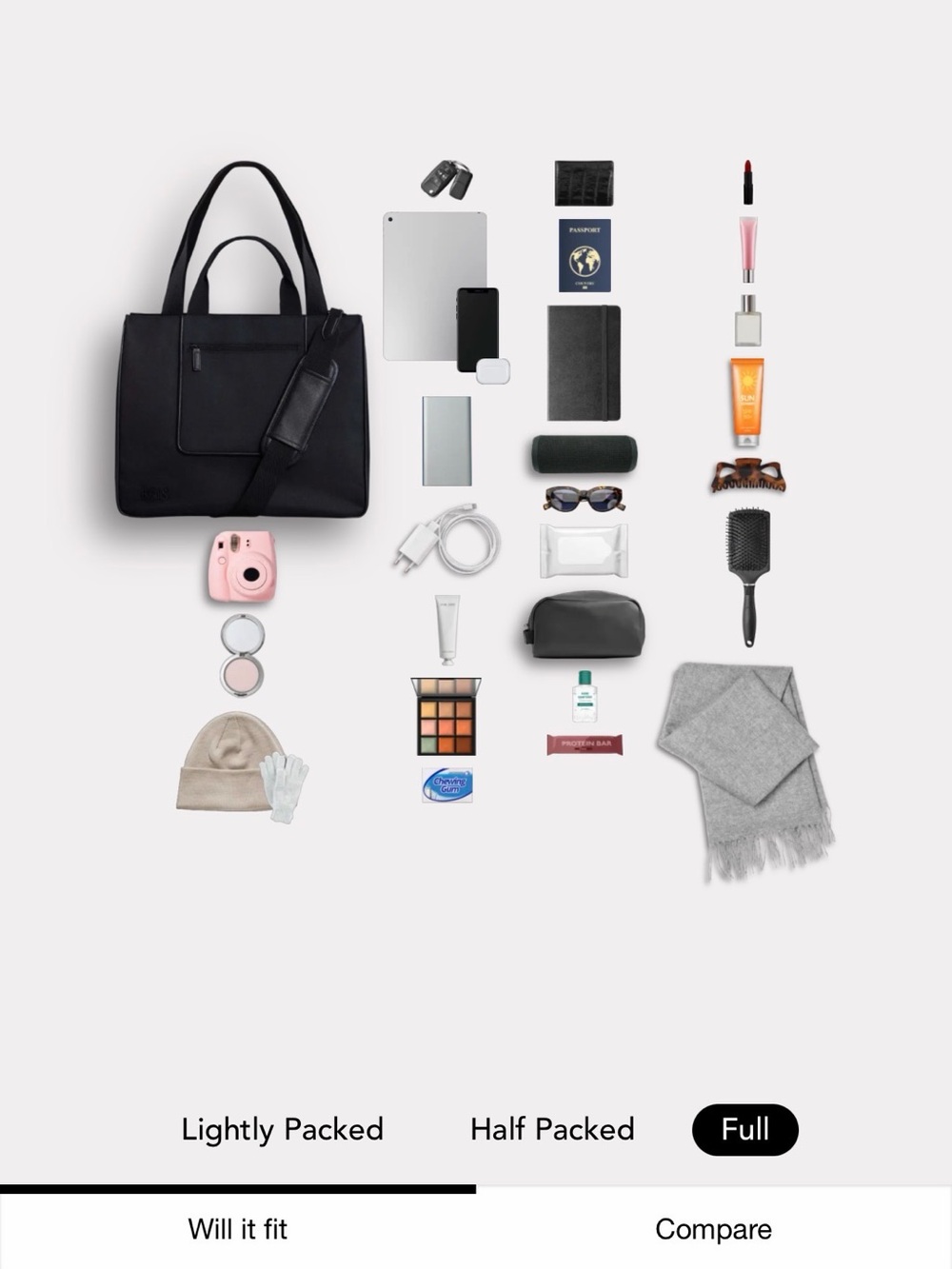 Béis Black East to the West Tote - Picture 2 of 16